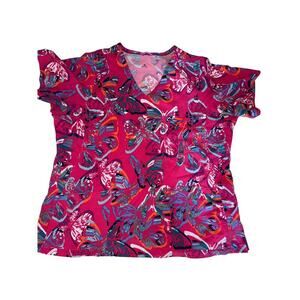 VERA BRADLEY SCRUB TOP SIZE XL